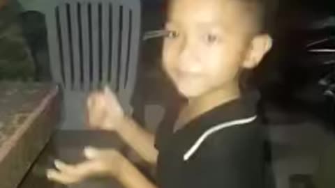 Kids funny act