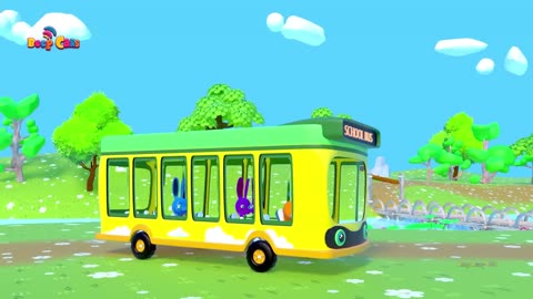 Wheels on the Bus Dance Party 2- Fun Cars Cartoons For kids-N.....