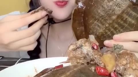 ASMR Mukbang Show, Delicious Eating show by cute girl #shorts #Asmr (7)