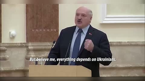 Belarus President Lukashenko says 'Belarus won't join Russian operation in Ukraine'