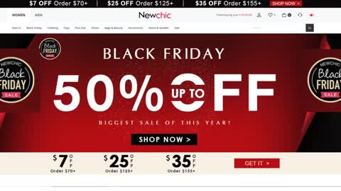 BLACK Friday NewChic