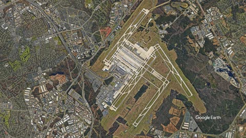 Washington Dulles Orbit Above