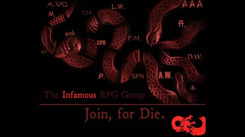 a message from The Infamous RPG Group