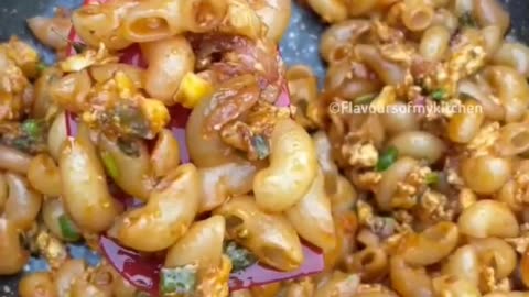 "Delicious Egg Masala Macaroni" 😋🤤 #shorts #food