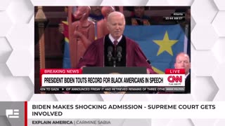 Biden Makes Shocking Admission - Supreme Court Gets Involved