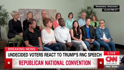 Undecided Voters Reveal How They Grade Trump’s RNC Speech
