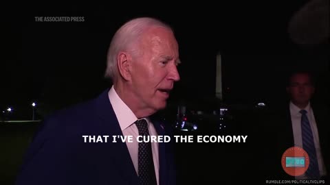 Biden Said He Cured The Economy 6 Days Before Historic Plunge