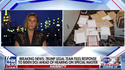 Trump Attorney Alina Habba: Staged Pictures of “Top Secret” Raid Docs