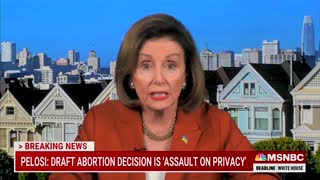 As Protestors Show Up At Private Homes, Pelosi Calls on People To Actively Pressure SCOTUS Judges