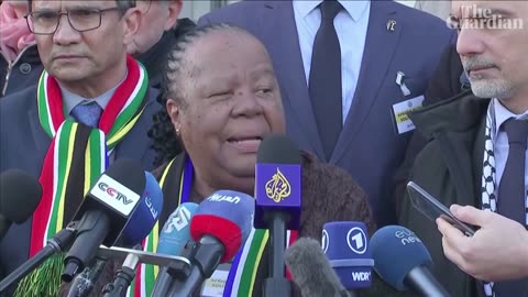 South Africa and Israel respond to ICJ ruling on war in Gaza