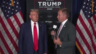 Donald Trump - Backstage Interview after the Lincoln Dinner