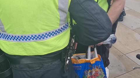 The Peaceful march in London