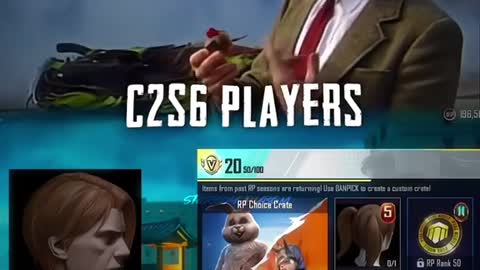 311_ C2S6 Players vs S4 Players -- (S4 Hair) Pubg Mobile _shorts