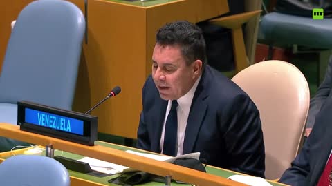 Il Venezuela parla all'ONU e si è espresso contro tale decisione e ha esposto le proprie argomentazioni.