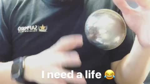 Guy reveals his strangely unique "magic trick"