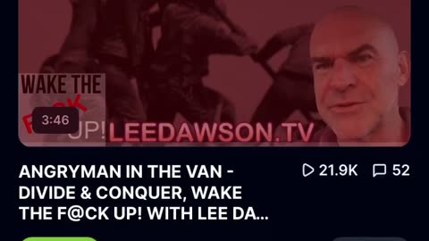 Lee Dawson : wake up UK