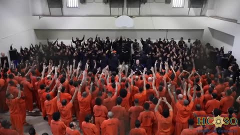 Kanye West Performs in Houston Jail w/ Sunday Service Choir