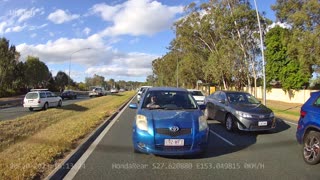 Distracted Driving During Afternoon Traffic