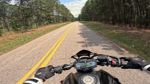 MT-07 Fun Ride But Got Cut Off TWICE