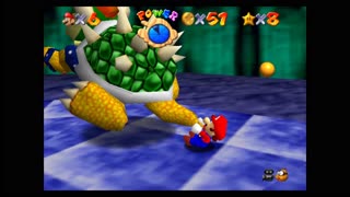 Super Mario 64 - 1st Bowser Battle
