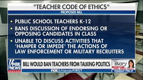 Pennsylvania lawmaker wants to ban teachers from talking politics
