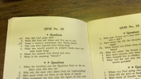 Bible Quiz 12 ⭐️⭐️