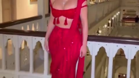 Kim Kardashian In Indian Attire