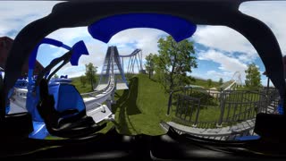 8K 360 rollercoaster experimental HDRI