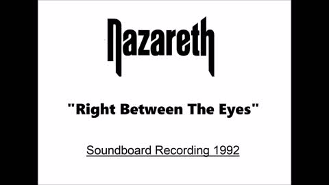 Nazareth - Right Between The Eyes (Live in Regensburg, Germany 1992) Soundboard