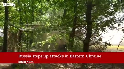 Russia steps up attack in eastern ukrain......