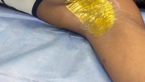 Underarm Waxing with Sexy Smooth Golden Allure | Tutorial | @blackbeautyesthetics