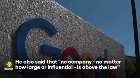 Google illegally maintains monopoly over internet search, judge rules | WION Originals