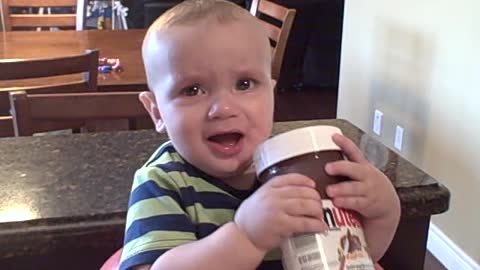 Kid is Crazy for Chocolate Hazelnut Spread