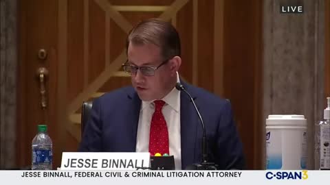 Jesse Binnall's Opening Statement During Senate Hearing