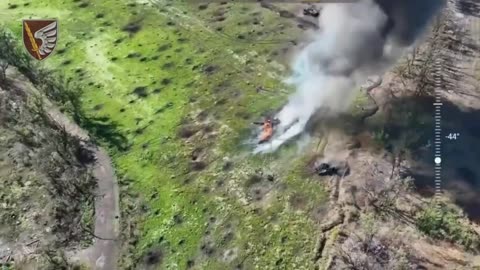 💣 Mine detonation of a Russian BMP-3 with infantry on board, - 79th ODSHBr.