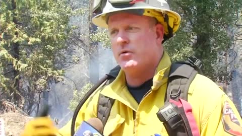 Crews make progress against destructive fire near Yosemite