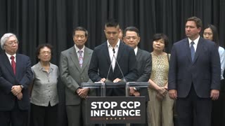 Yi-Wei Chou (President, Taiwanese Jr. Chamber of Commerce); Gov. DeSantis Stops CCP Influence (clip)