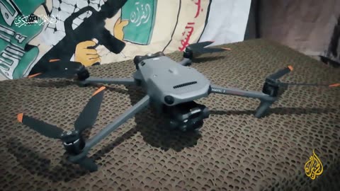 Al-Qassam seized an Israeli drone during an intelligence mission in Beit Lahia