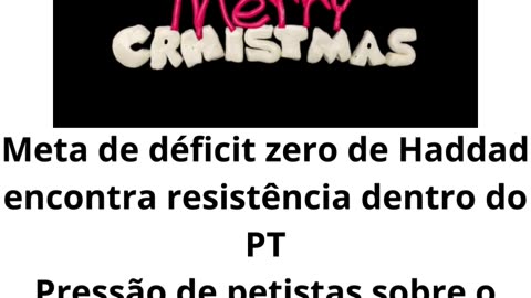 Meta de déficit zero de Haddad encontra resistência dentro do PT.mp4