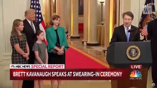 ‘I Thank God Everyday:’ Kavanaugh Gives Emotional First Speech as Supreme Court Justice