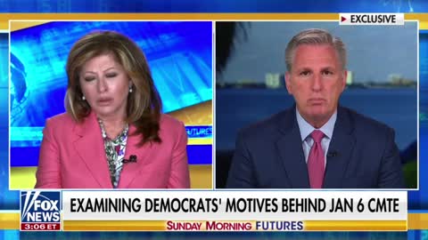 Kevin McCarthy on the Jan 6 committee: "They used the power to go after their political opponents..."