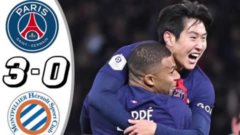 PSG Vs Montpellier | Score 3-0 | Highlights and Goals 2023 | 🔥 Lee kang the Goal opener ⚽️