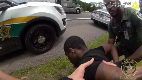 Speeding driver passes out 3 times during traffic stop on I-95 in Flagler County