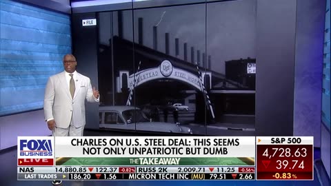 Charles Payne sounds off on US steel deal: Where's the outrage?