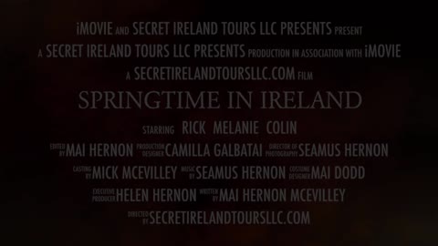 Secret Ireland Tours Advert