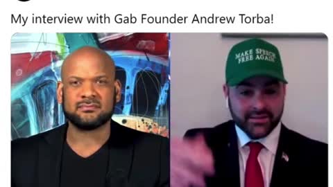 David J Harris Jr interview with Gab Andrew Torba