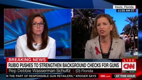 Watch Wasserman Schultz Erroneously Call to Ban 'High-Capacity Rapid-Fire Magazines'