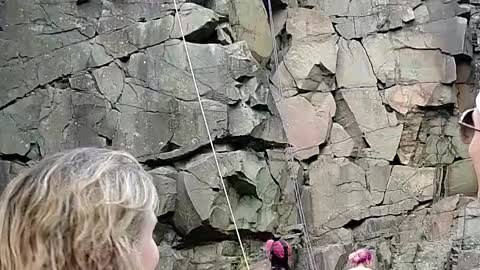 Rock climbing