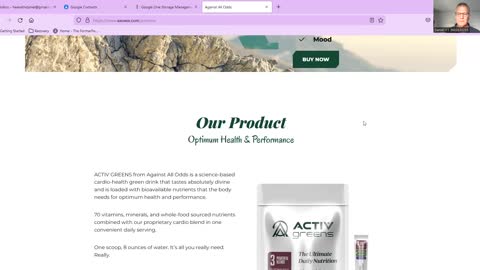 Against All Odds Activ Greens Product Increases Nitric Oxide