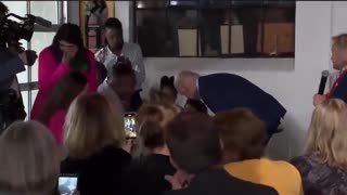 Biden Sniffing Kids in Michigan🤔🤔🤔